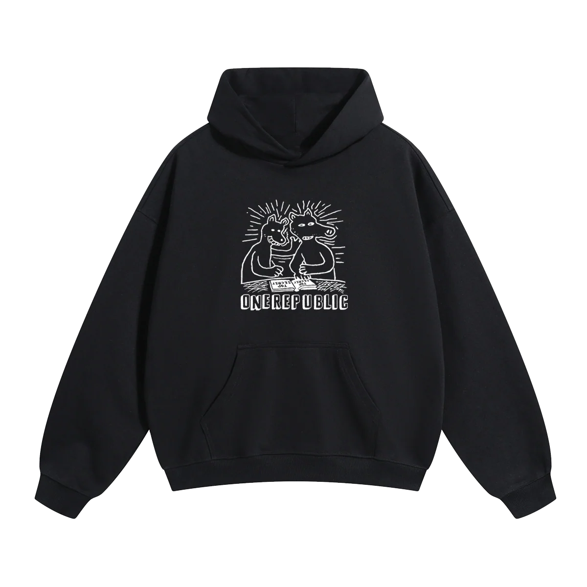 Black "Secrets" Hoodie