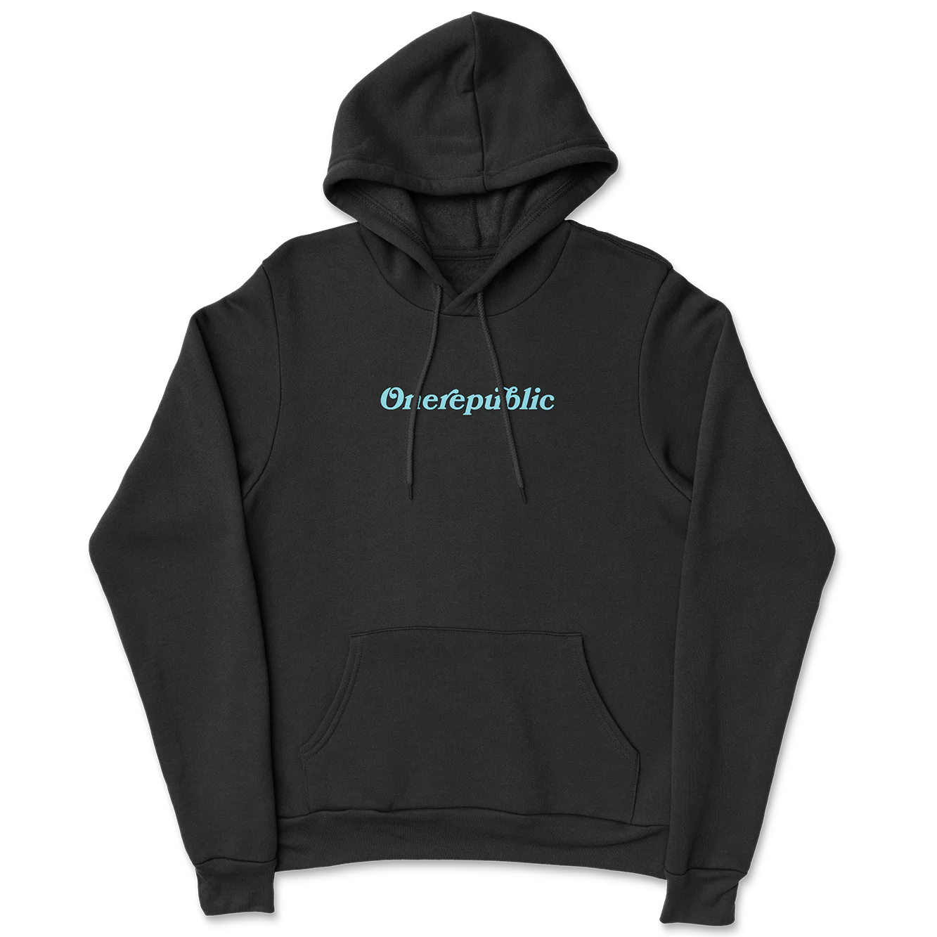 ONEREPUBLIC Black + Blue Logo Hoodie
